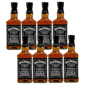 Kit 8 Whisky Jack Daniel`S Old No.1 375ml Uísque Padrinhos Casamento