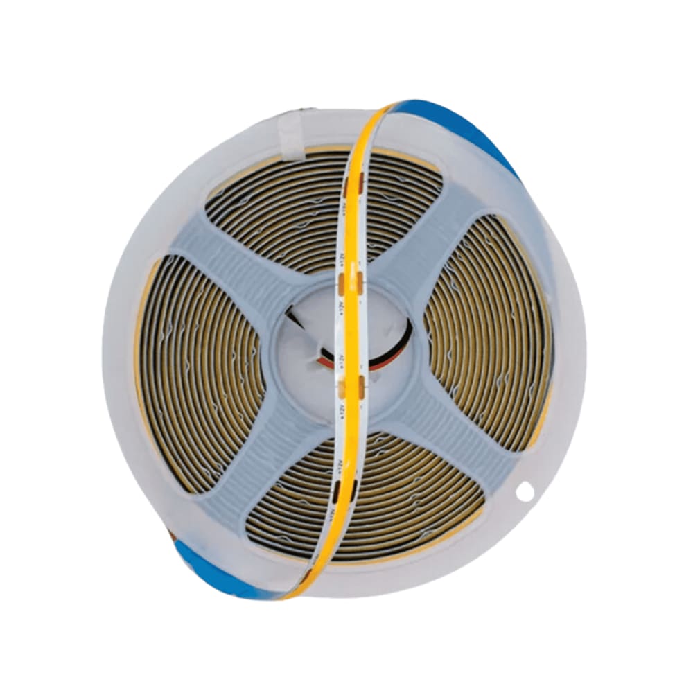 Fita de Led Cob 12V 6500K IP20 10W/m Rolo 5 Metros