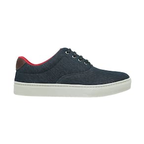Sapatênis Masculino Cinza Escuro de Amarrar Casual Moderno