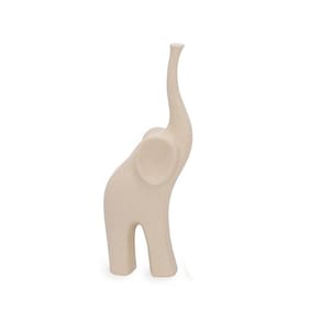 Escultura Decorativa Elefante em Poliresina 38cm 19456-G Mart