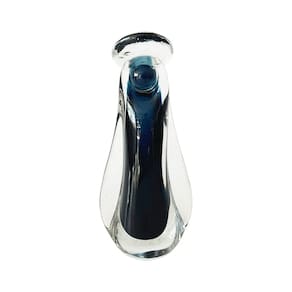 Peça Decorativa de Vidro Estilo Murano Azul 26cm OD0161 BTC