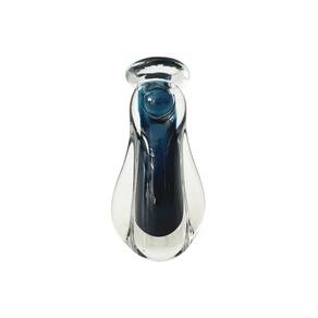 Peça Decorativa de Vidro Estilo Murano Azul 20cm OD0164 BTC