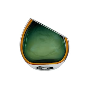 Vaso de Vidro Estilo Murano Verde 20cm OD0170 BTC