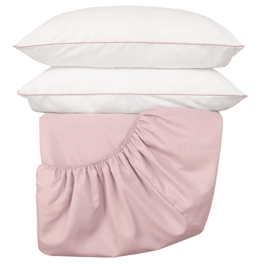 Jogo de Lençol Queen Linea 200 Fios 3 Peças - Rose