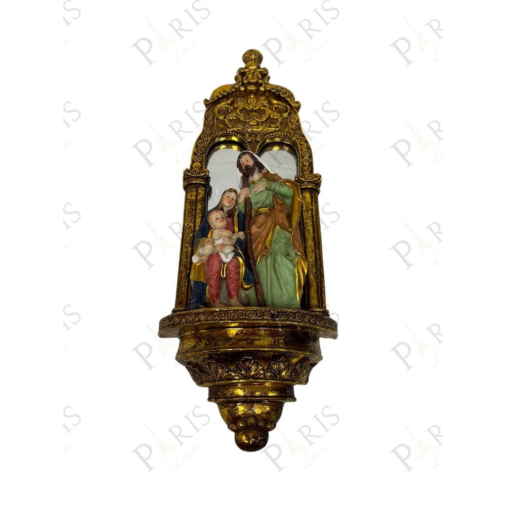 Peça Decorativa Sagrada Familia Presépio 55cm 14690-PL