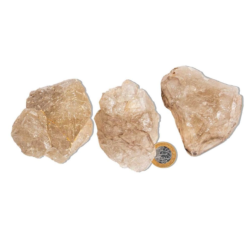 01 Elestial Jacaré Pedra Natural 250 a 300g 6 a 9cm Tipo C