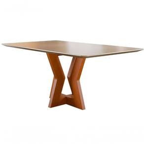 Mesa De Jantar Moderna Com Vidro 2,0x1,0m Jade