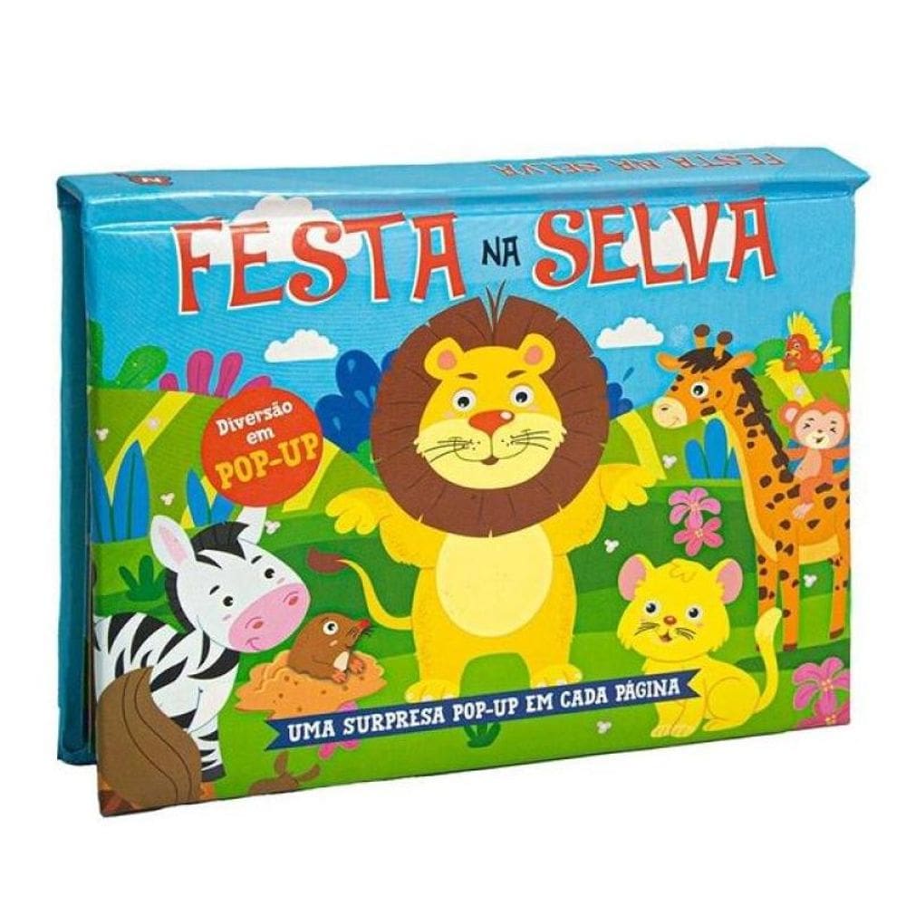 Festa Na Selva: Uma Surpresa Pop-Up Em Cada Página