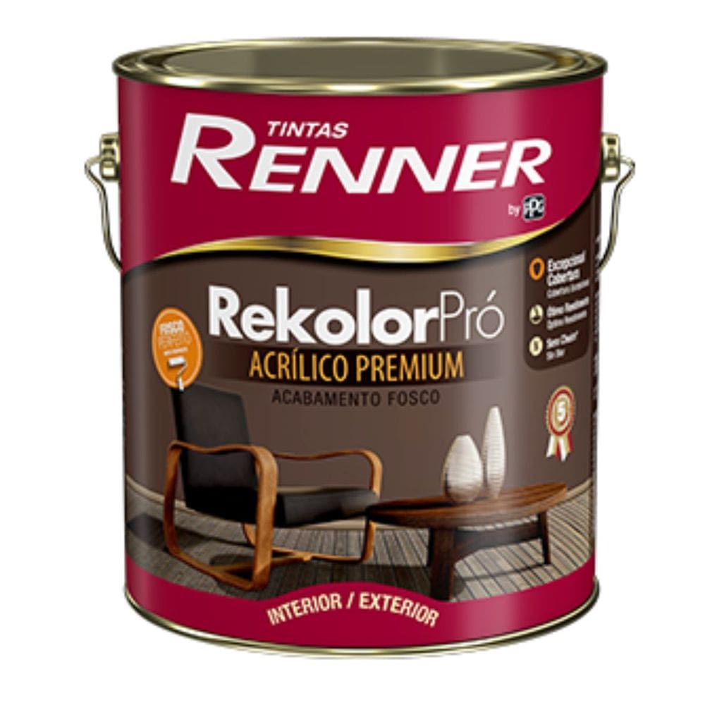 Tinta Rekolor Pro Fosco Branco 3,6l | Renner