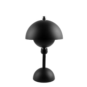 Luminária de Mesa Abajur Mag Ufo Preto 5W LED 3 em 1 Dimerizável e Recarregável 31CM DS8316