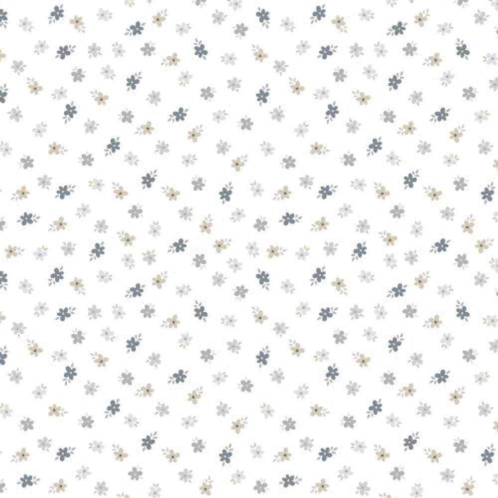 Papel De Parede Happy Floral Bege 14843