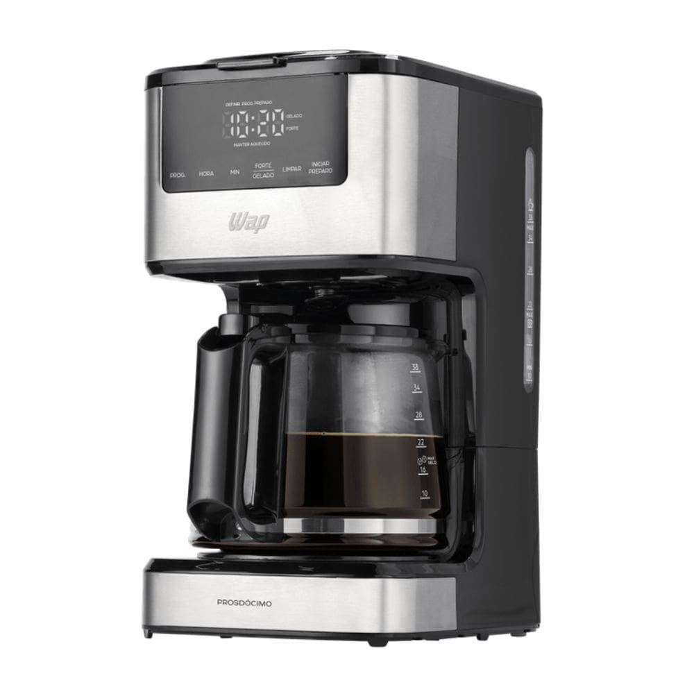 Cafeteira Elétrica Wap Aroma Wcd1500 Inox 110v - Fw010084