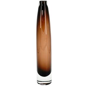 Vaso Decorativo de Vidro Estilo Murano Marrom 40cm OD0213 BTC