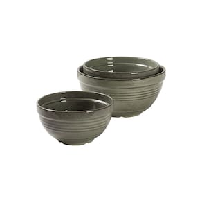 Conjunto 3 Bowls em Cerâmica Verde UN0043 BTC