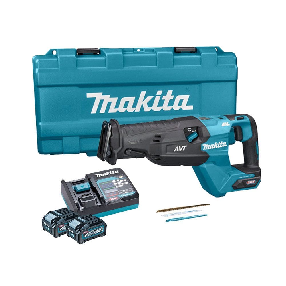 Serra Sabre Brushless 2 Bat 40V 4Ah JR002GM201 Makita 220V