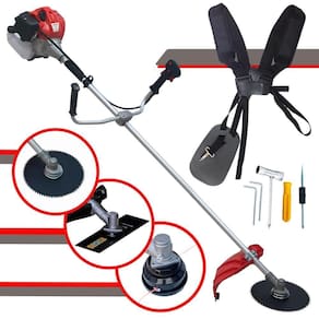 Roçadeira Lateral 43CC 2HP CG430P Anmax + Lâmina 80 Dentes