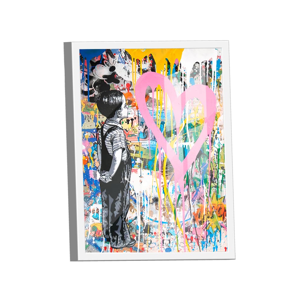 Quadro Decorativo  Amor e Paz