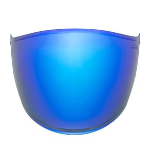 Viseira  Mascara Texx Espelhada Azul  Mod. Ugello [F016]