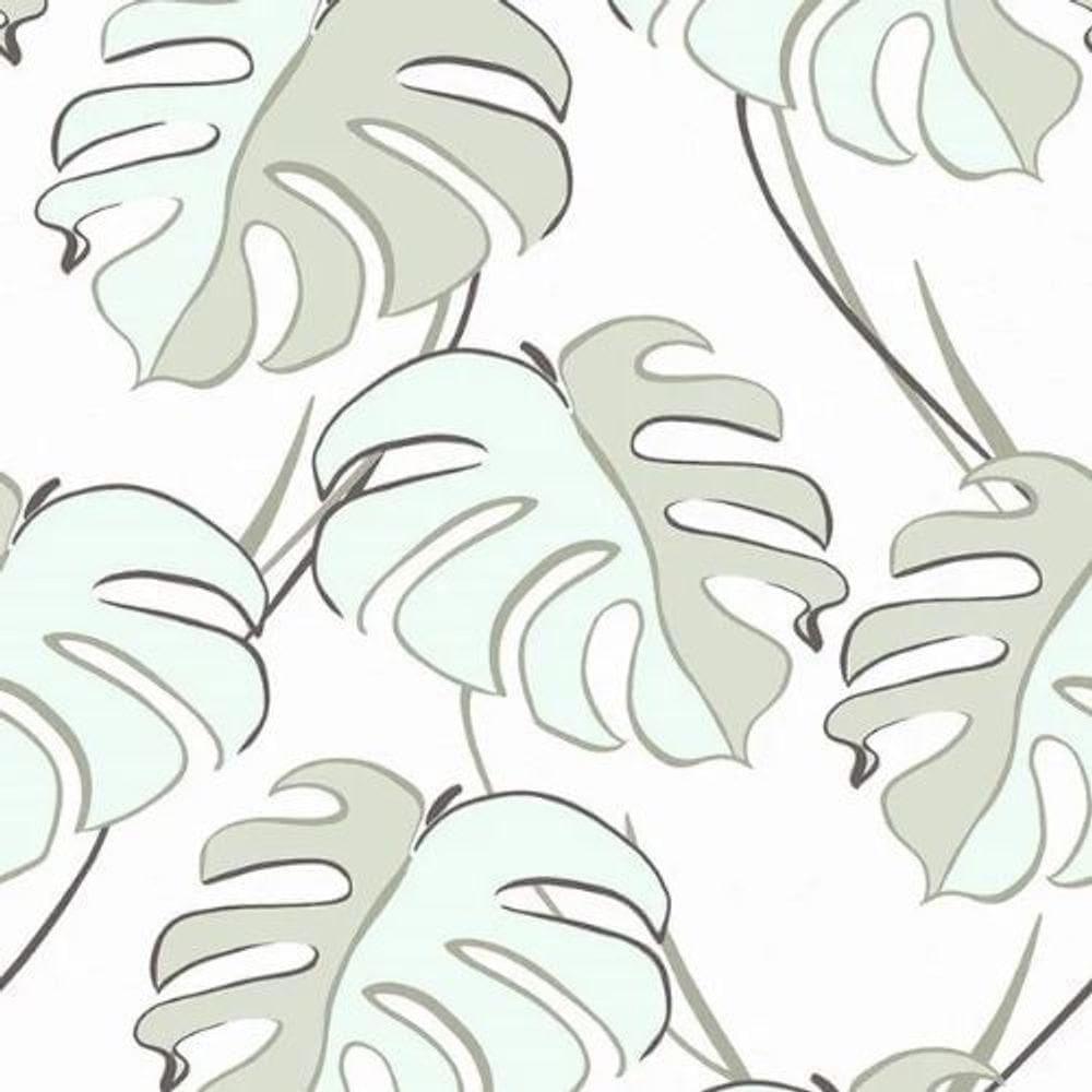Papel De Parede Kylie Folhagem Verde 81607