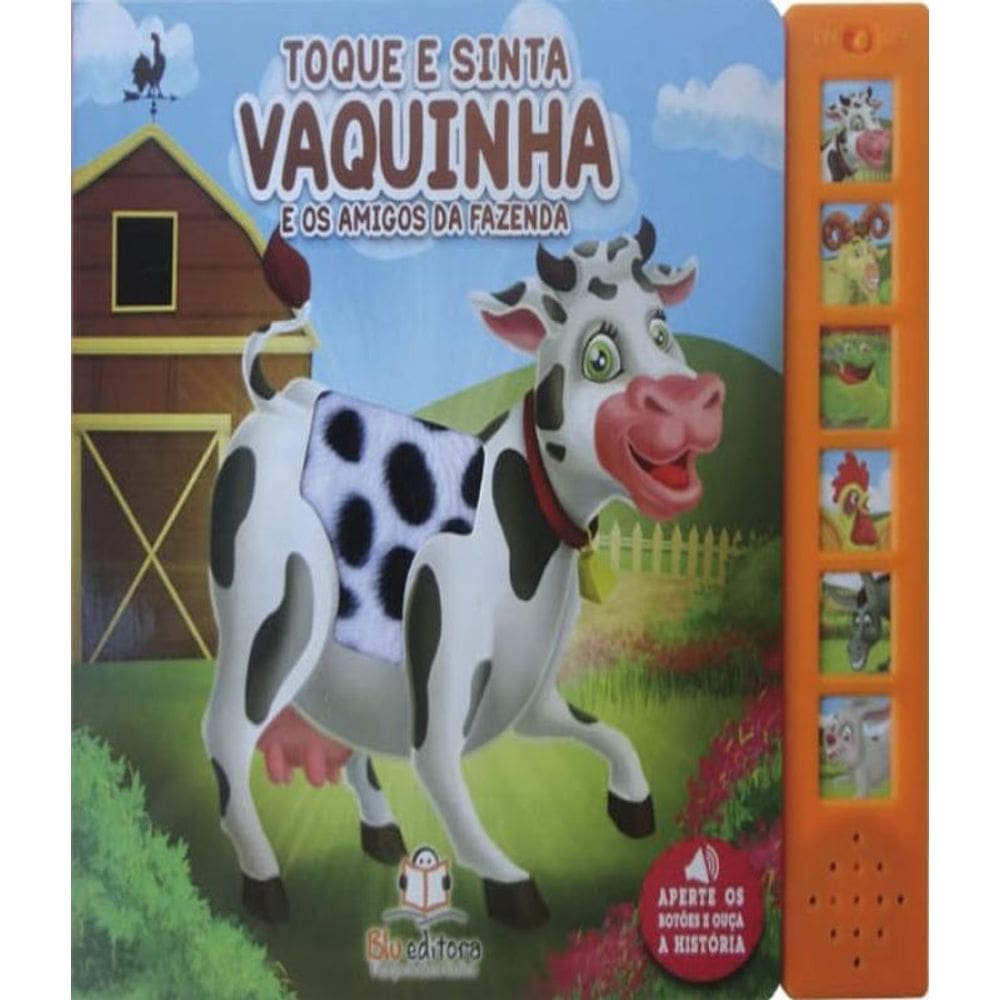 Livro Vaquinha E Os Amigos Da Fazenda