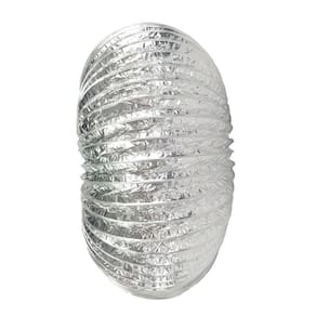 Duto Flexível Aluminizado 8" 200mm 5 Metros