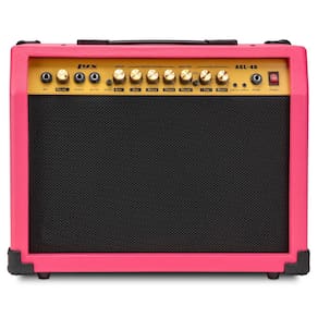 Amplificador de guitarra elétrica LyxPro 40W Combo com alto-falante de 8”
