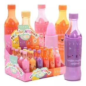 Box c/ 24 Lip Balm Hidratante Labial Teen Mundo Animal Vivai