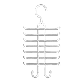 Cabide Acrílico De Gravata 345Mm X 179Mm X 7,5Mm (008402) 10 pç