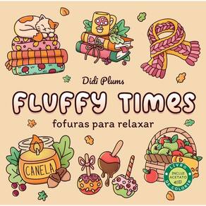 Fofuras para relaxar – Livro de colorir Fluffy Times – Livro 3 (0304)