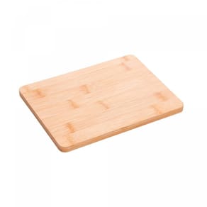 Bandeja Retangular com Pé Nature 20cm x 15cm x 2,5cm Bambu