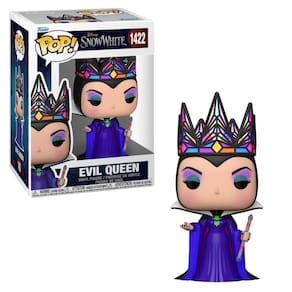 Boneco Funko Pop Disney Branca De Neve Rainha Má Vest Roxo