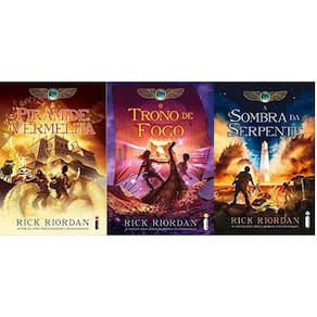 Kit 3 Livros As Cronicas Dos Kane Rick Riordan