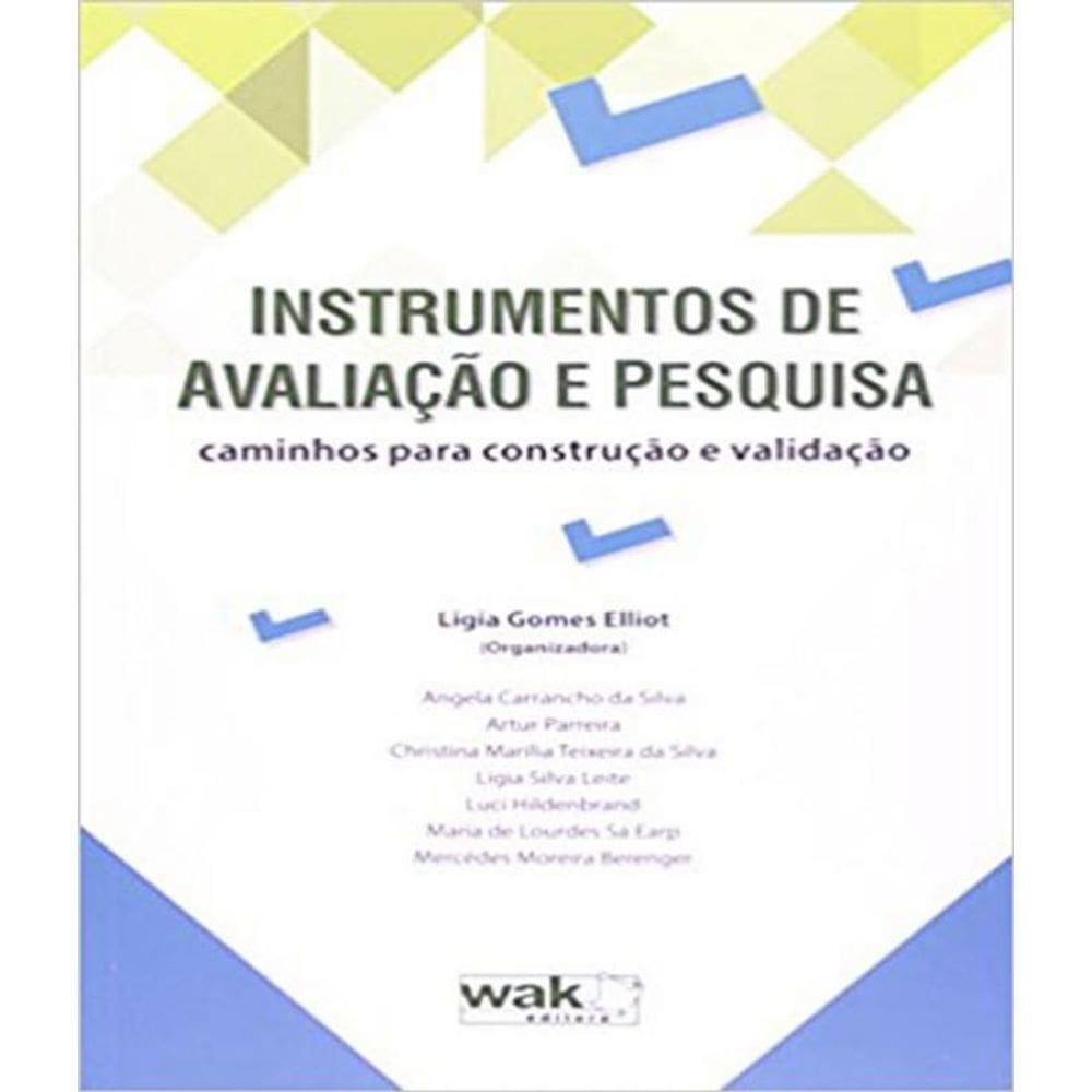 Livro Instrumentos De Avaliacao E Pesquisa