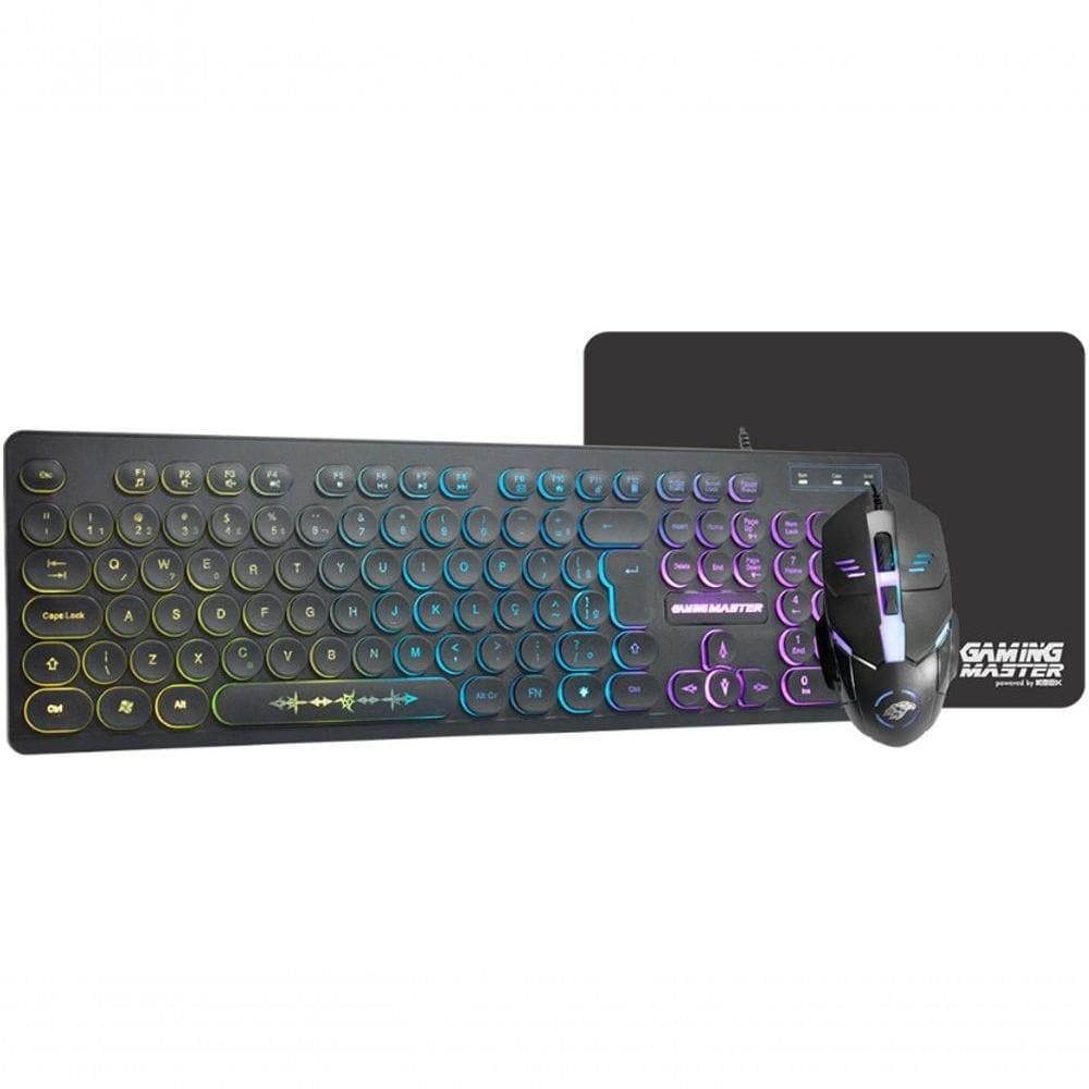 Kit Teclado+mouse+mousepad Gamer Km7628-734