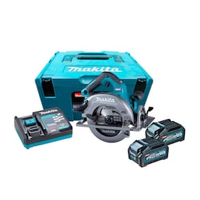 Serra Circular 185mm 7.1/4" Brushless 2 Bat 40V 4Ah HS003GM201 Makita 110V