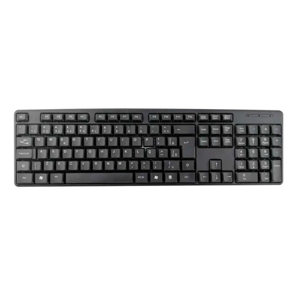 Teclado Usb Brazilpc Bpc-8236 Comum Preto 1.3m Box