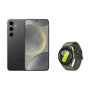 Celular Samsung S24+ 256GB - Preto + Galaxy Watch7 BT 44mm - Verde