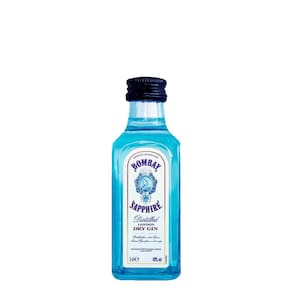Miniatura Gin Bombay Sapphire London Dry 50ml