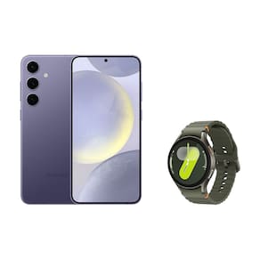 Celular Samsung S24+ 256GB - Violeta + Galaxy Watch7 BT 44mm - Verde