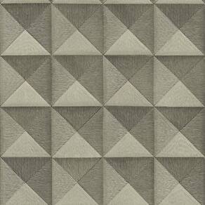 Papel De Parede Beaux Arts 2 Triângulos 3d Ba220064 - Rolo 10m X 0,53m