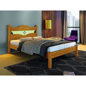 Cama Carmolar Julia Casal 100% Mdf Clássica E Resistente