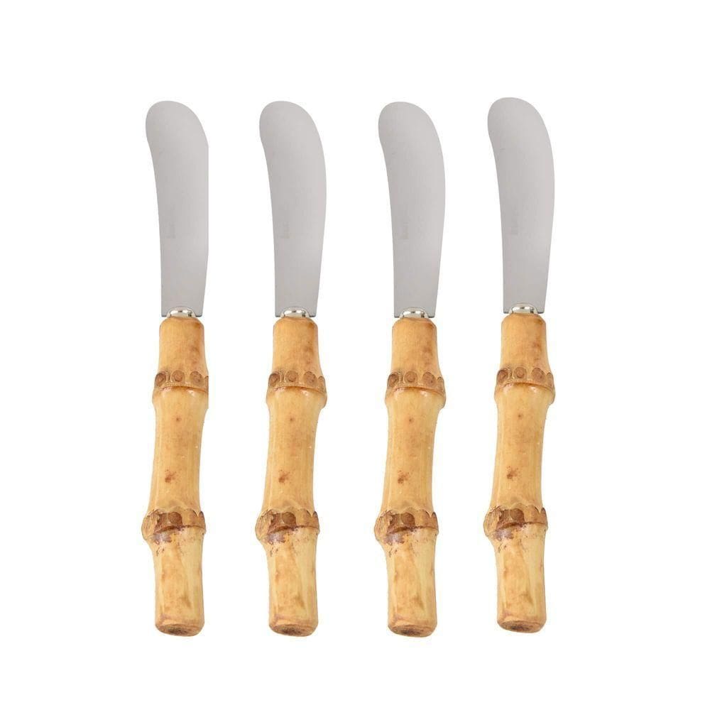 4 Espátulas Para Patê Bamboo Real Kenya
