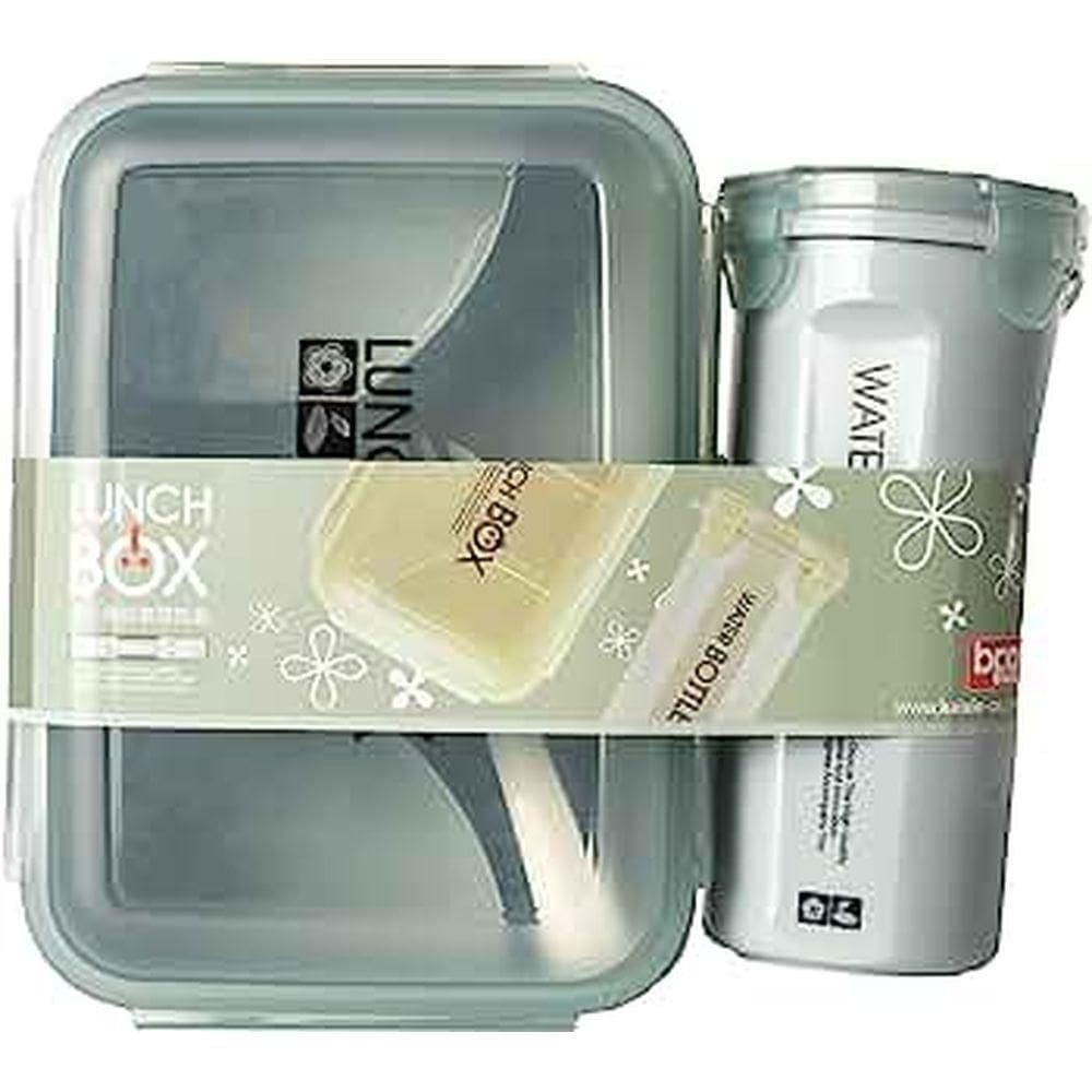 Conj. Marmita com Colher e Copo 2443720 Cinza - Quanhe