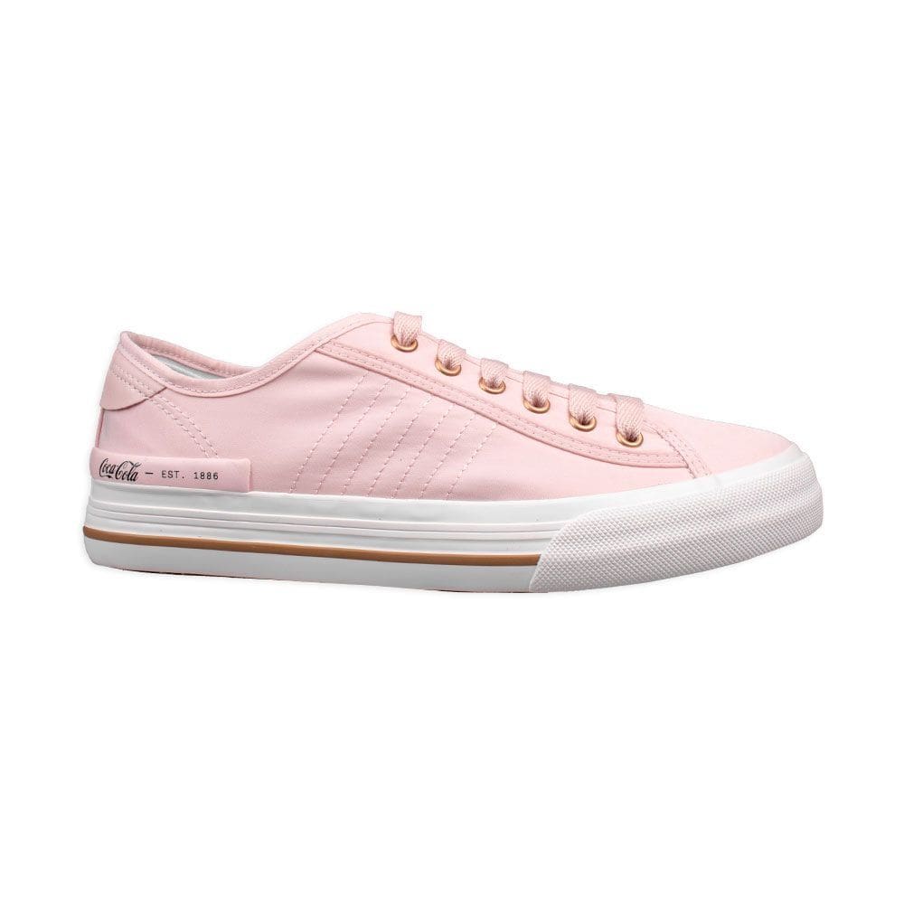 Tênis Coca-Cola Casual Verona Feminino Confortável Rosa
