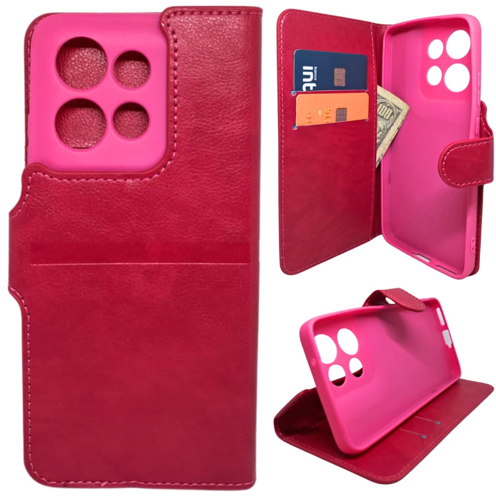 Capa Carteira para Motorola Edge 50 (Tela de 6.7) Capinha Case