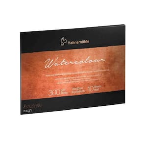 Bloco de aquarela Coleção Hahnemuhle 300gsm 24x32cm 10 folhas
