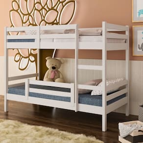 Beliche Solteiro De Madeira Pinus e MDF 22 Woodstore