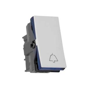 Pulsador Campainha 2A 250V B.parafuso 1M Branca 611002BC