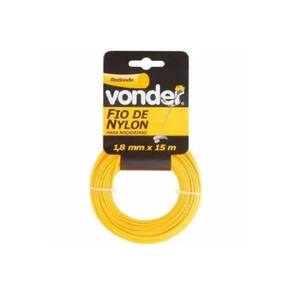 Fio De Nylon 16Mm X 15M Redondo - Vonder 3373160015