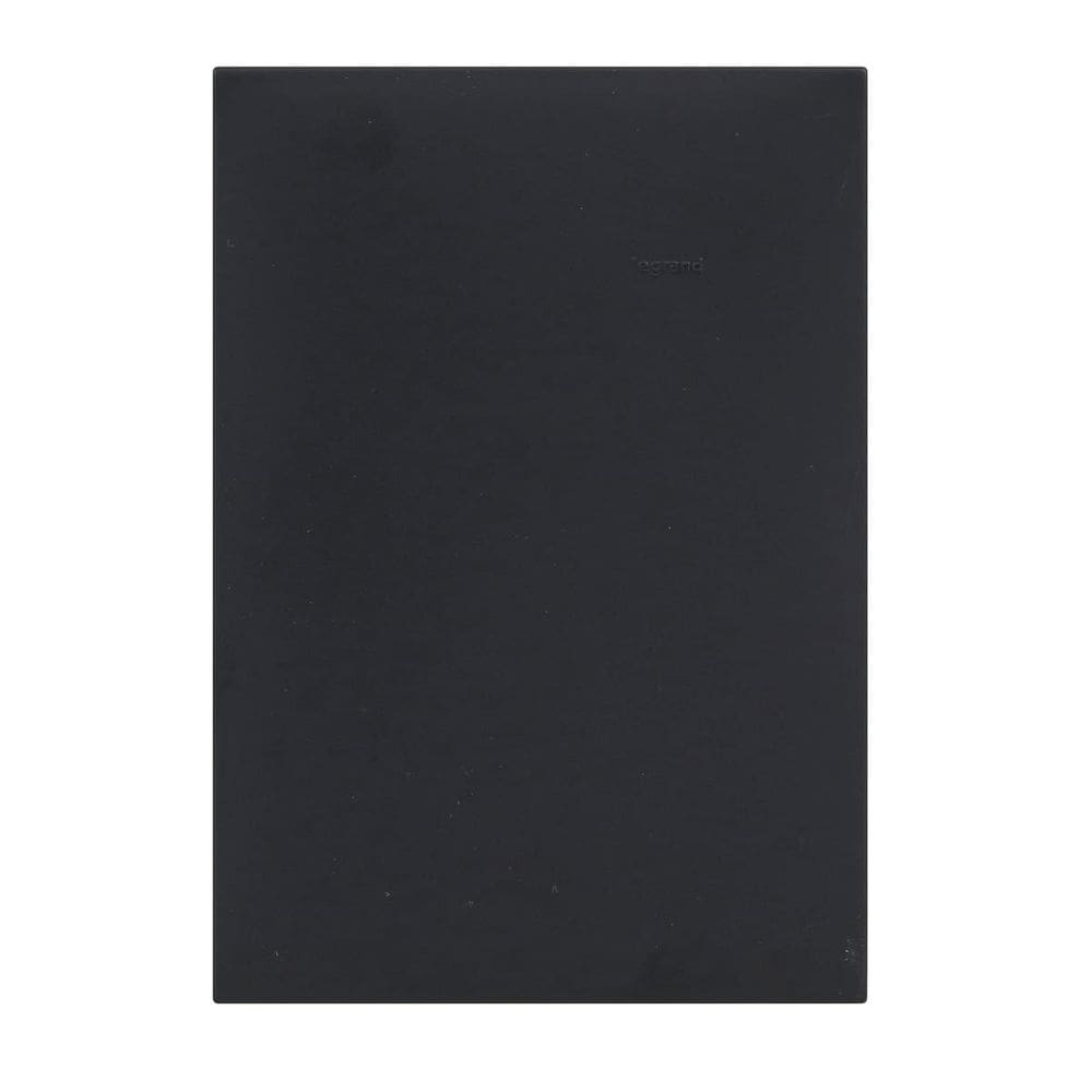 Placa Cega 4X2 Preta 618500PT